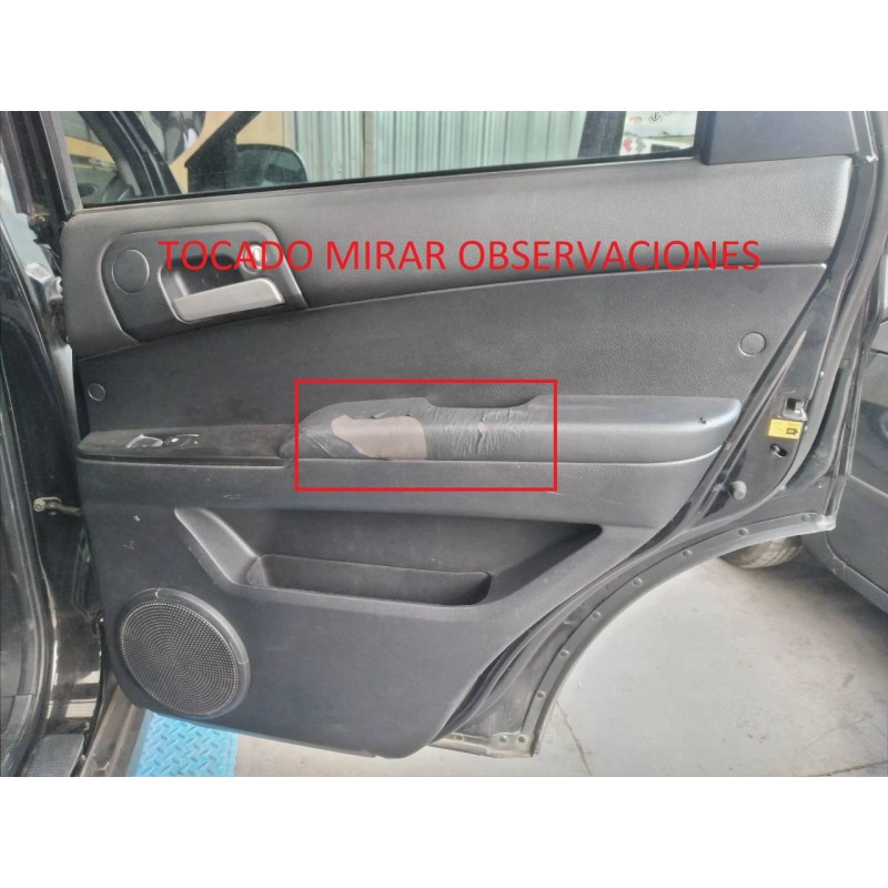 Recambio de guarnecido puerta trasera derecha para ssangyong actyon 200 xdi 4wd limited referencia OEM IAM   