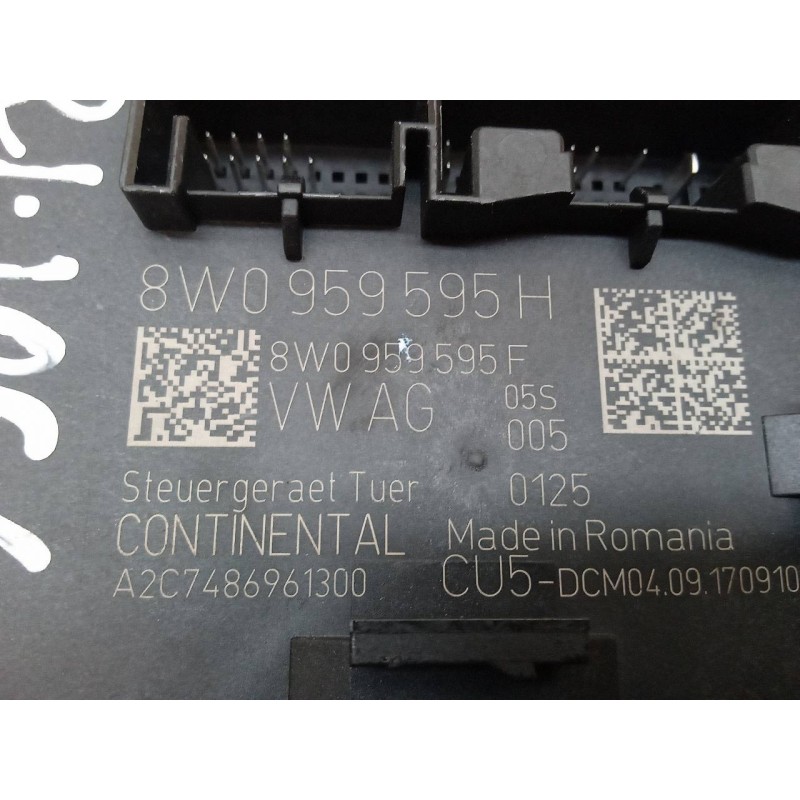 Recambio de centralita check control para audi a5 sportback (f5a) sport referencia OEM IAM 8W0959595H A2C7486961300 3