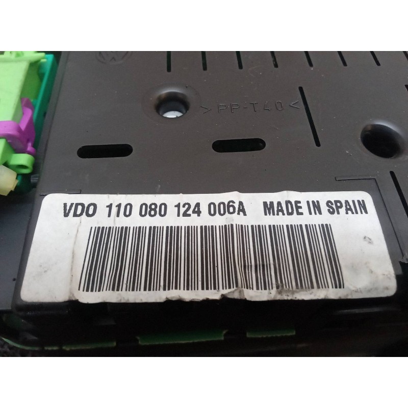 Recambio de cuadro instrumentos para volkswagen polo (9n1) match referencia OEM IAM 6Q0920800E 110080124006A - Gris 6