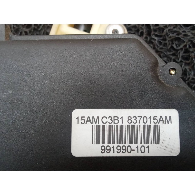 Recambio de cerradura puerta delantera izquierda para volkswagen polo (9n1) match referencia OEM IAM C3B1837015AM - Gris 2