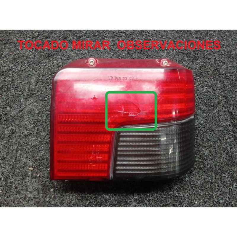 Recambio de piloto trasero derecho para peugeot 205 berlina 1.8 d generation referencia OEM IAM   