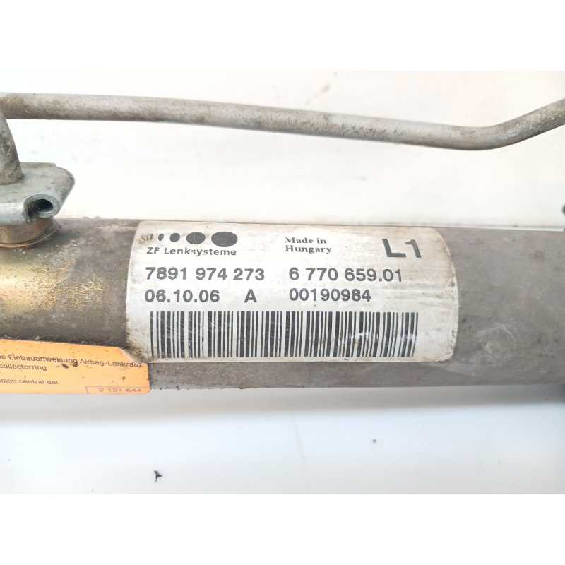 Recambio de cremallera direccion para bmw mini (r50,r53) one referencia OEM IAM 7891974273 677065901 - Blanco 4