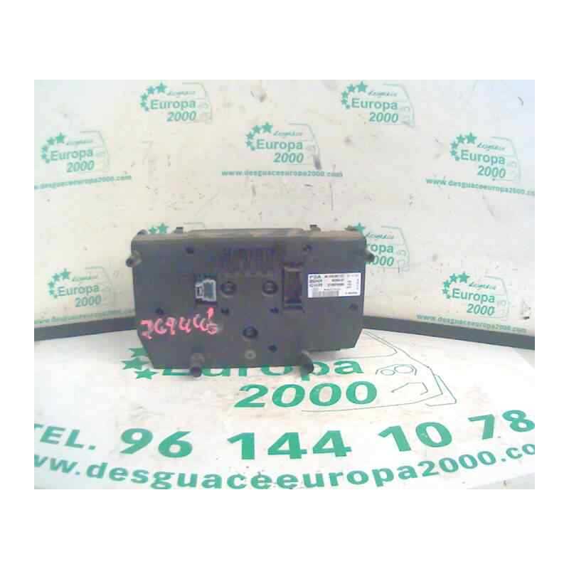 Recambio de mando climatizador para peugeot 307 (s1) 2.0 16v cat referencia OEM IAM 96430991XT 9205401 9140010385 - Gris 2