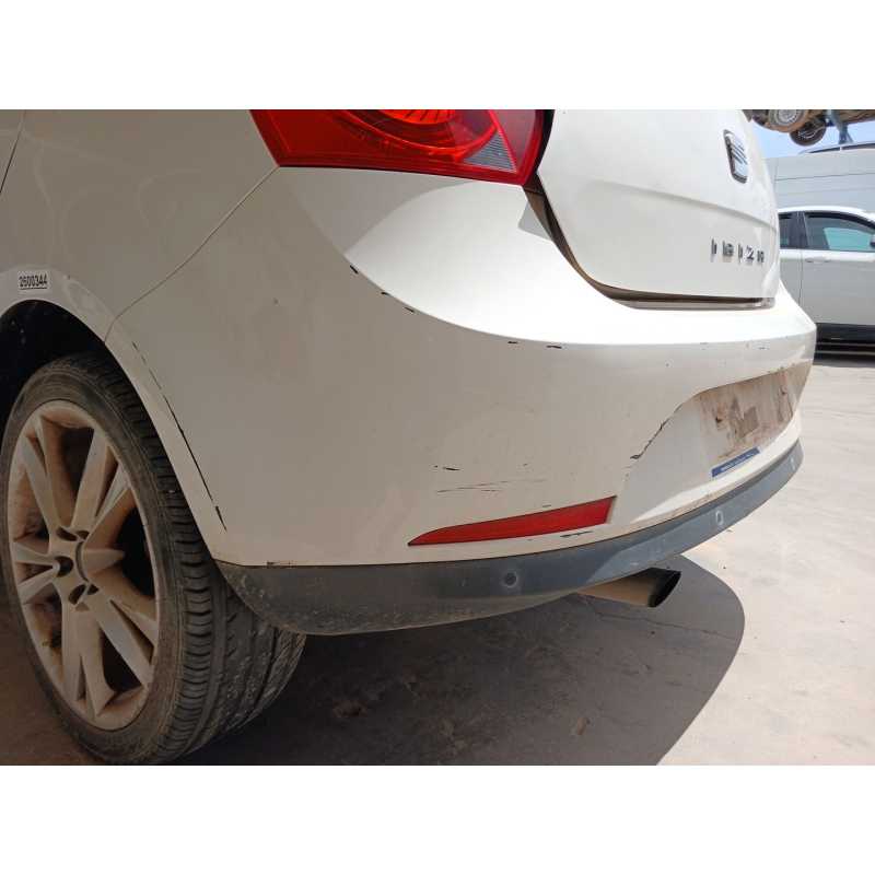 Recambio de paragolpes trasero para seat ibiza iv (6j5, 6p1) 1.6 tdi referencia OEM IAM - Blanco 2