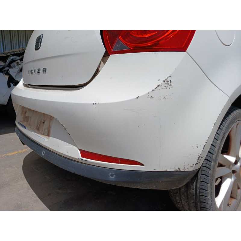 Recambio de paragolpes trasero para seat ibiza iv (6j5, 6p1) 1.6 tdi referencia OEM IAM - Blanco 3