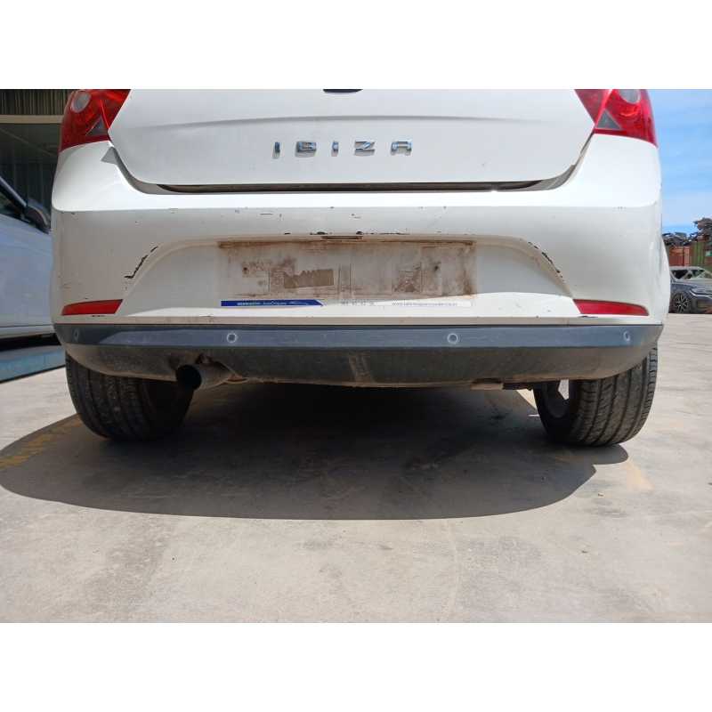 Recambio de paragolpes trasero para seat ibiza iv (6j5, 6p1) 1.6 tdi referencia OEM IAM - Blanco 6
