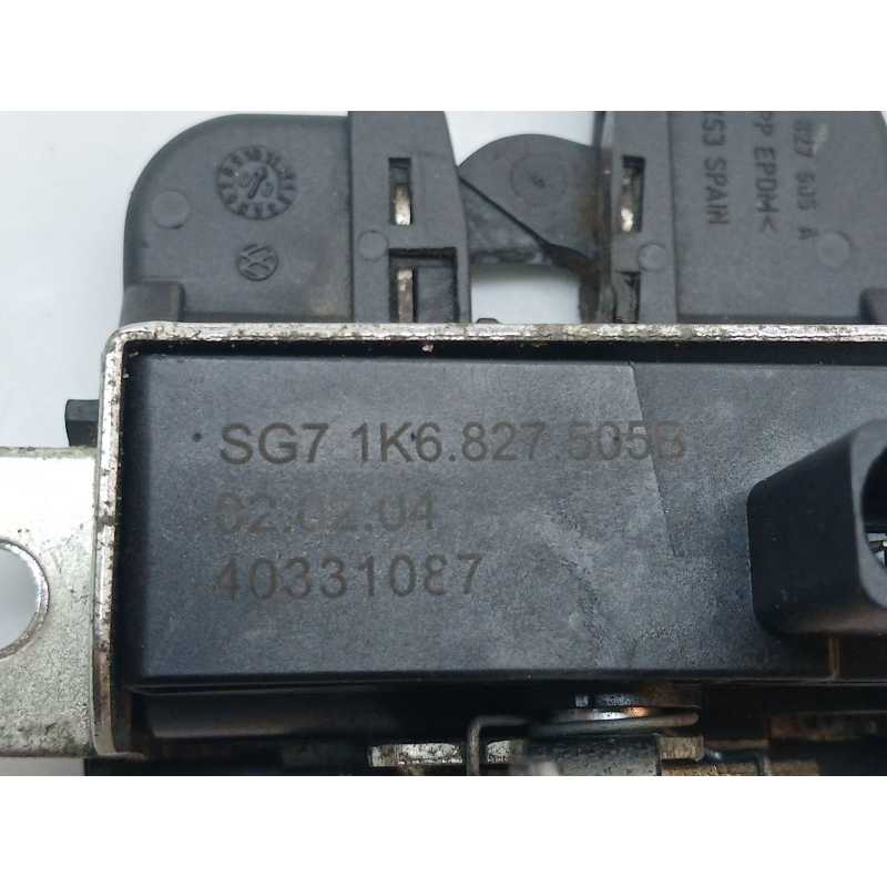 Recambio de cerradura maletero / porton para volkswagen golf v (1k1) 1.9 tdi referencia OEM IAM 1K682755B - Gris 2