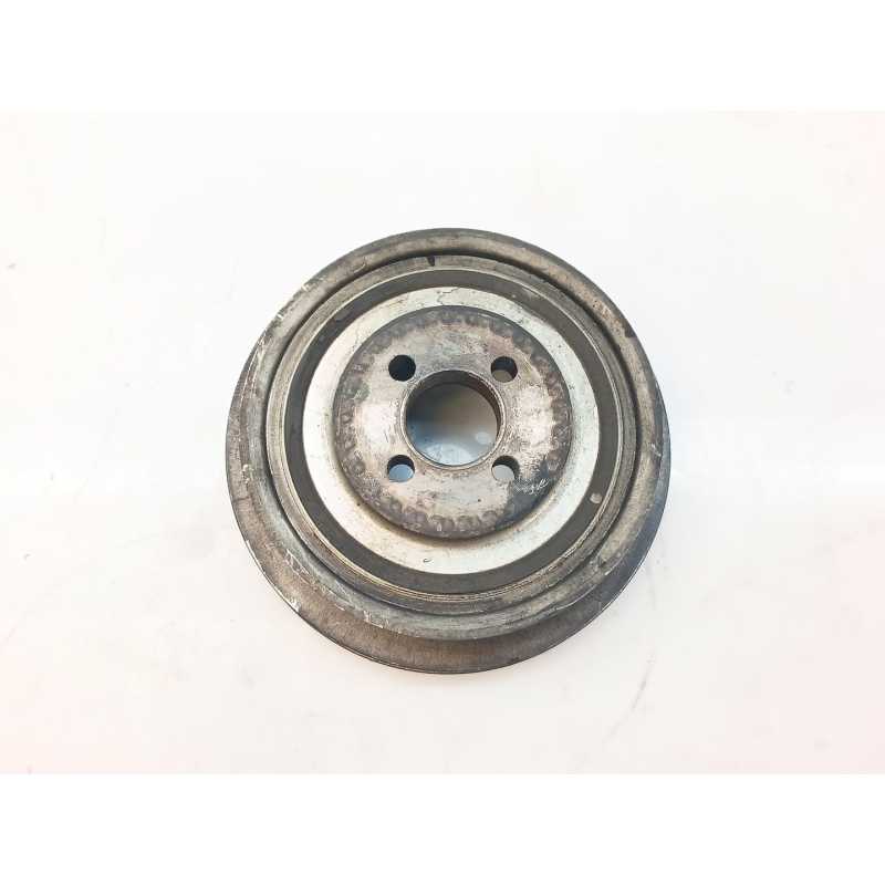 Recambio de polea cigueñal para iveco daily furgón fg h2 33 s ... v batalla 3520 l referencia OEM IAM 504076697 - Blanco