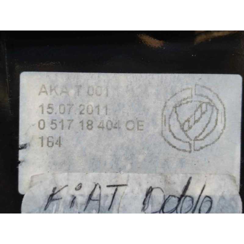 Recambio de elevalunas delantero izquierdo para fiat doblo cargo (223) 1.9 d sx furg. acristalado referencia OEM IAM 051718404 2