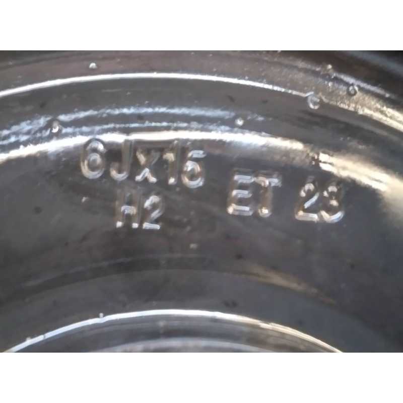 Recambio de llanta para citroën c-elysée seduction referencia OEM IAM 6JX15H2 - Gris 3