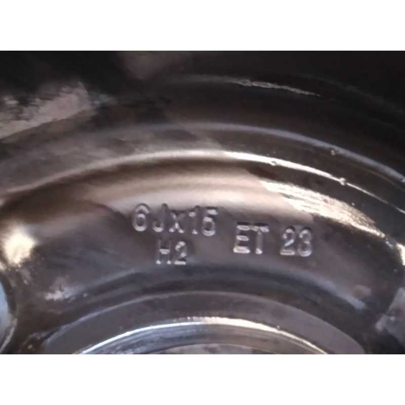 Recambio de llanta para citroën c-elysée seduction referencia OEM IAM 6JX15H2 - Gris 2