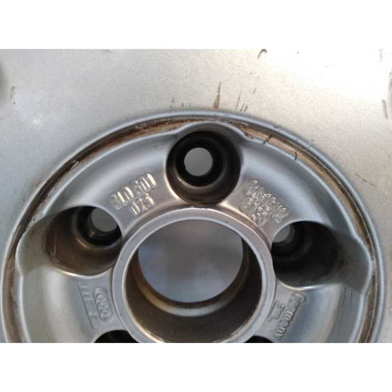 Recambio de llanta para audi a3 (8l) 1.9 tdi ambition referencia OEM IAM 8L0601025 6Jx15H2 ET38 - Blanco 2