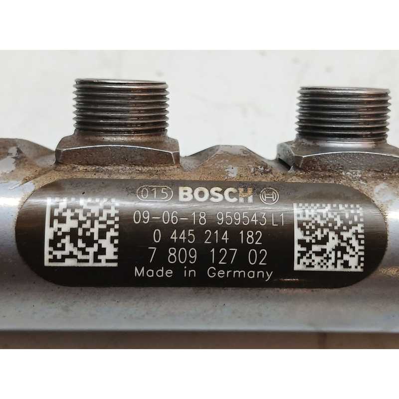 Recambio de rampa inyectora para bmw serie 1 berlina (e81/e87) 118d referencia OEM IAM 0445214182 780912702 - Blanco 2