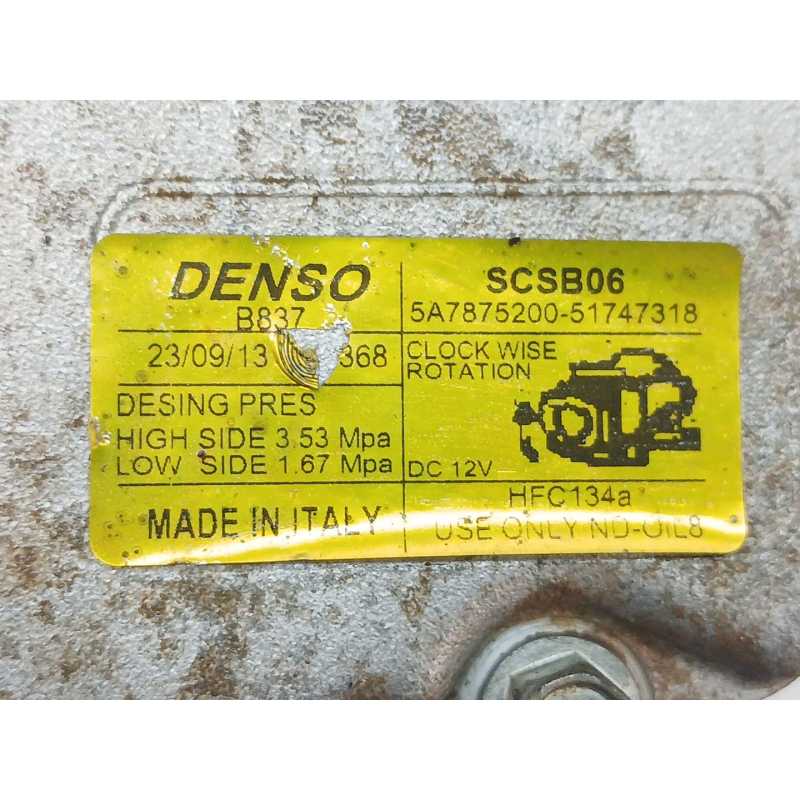 Recambio de compresor aire acondicionado para ford ka (ru8) 1.2 referencia OEM IAM 5A787520051747318 B837 - Gris 2