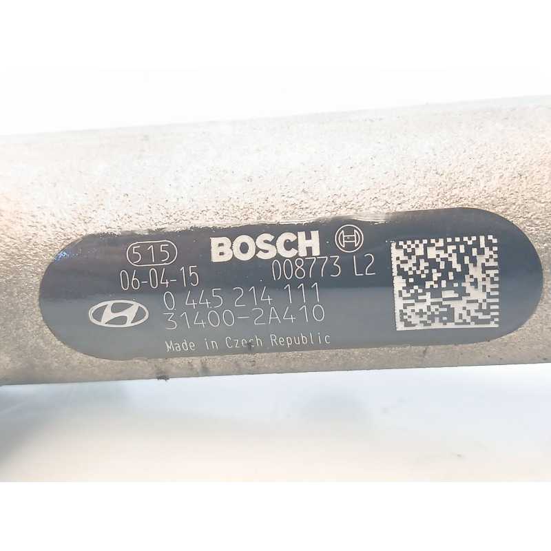 Recambio de rampa inyectora para kia rio 1.5 crdi ex1 referencia OEM IAM 0445214111 314002A410 - Negro 2