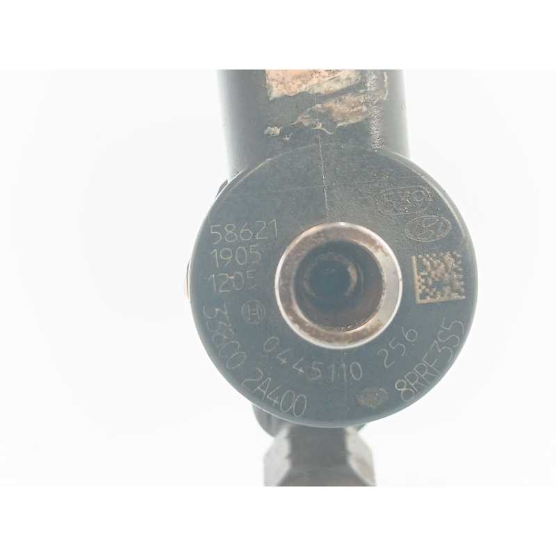 Recambio de inyector para kia rio 1.5 crdi ex1 referencia OEM IAM 0445110256 - Negro 2