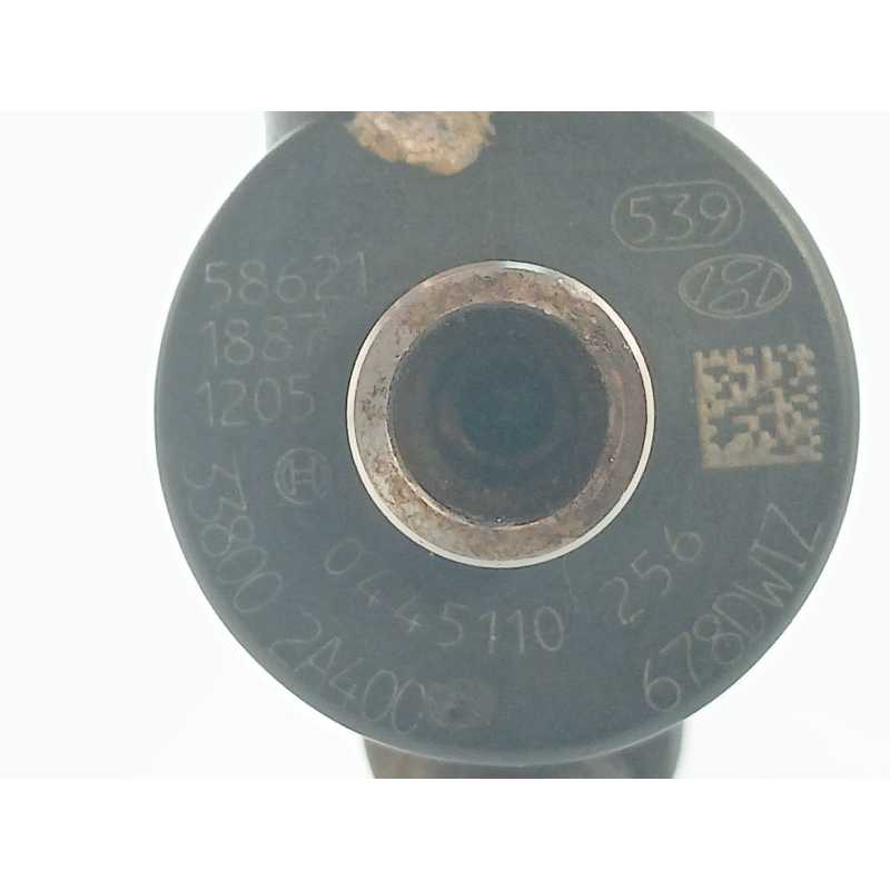 Recambio de inyector para kia rio 1.5 crdi ex1 referencia OEM IAM 0445110256 - Negro 2