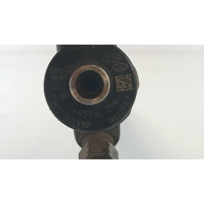 Recambio de inyector para kia rio 1.5 crdi ex1 referencia OEM IAM 0445110256 - Negro 2