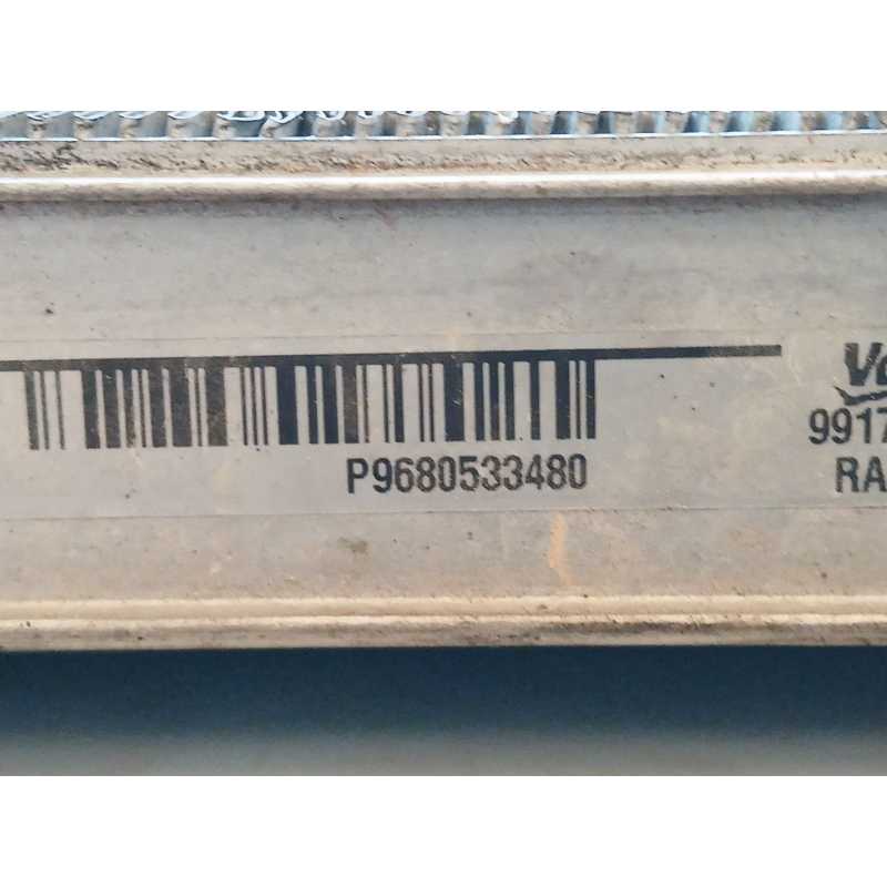 Recambio de radiador agua para peugeot 3008 confort referencia OEM IAM 9680533480 2