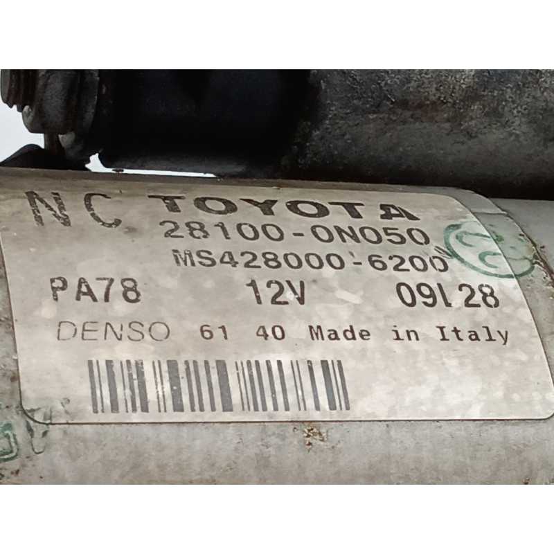 Recambio de motor arranque para toyota auris active referencia OEM IAM 281000N050 MS4280006200 - Negro 2