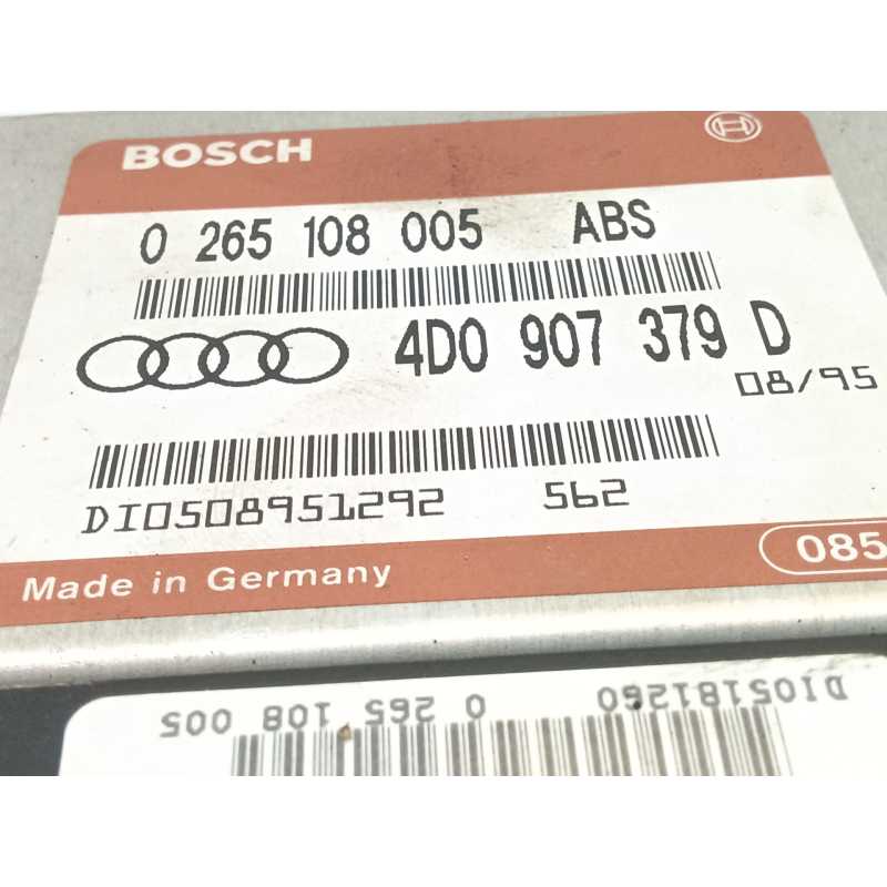 Recambio de centralita abs para audi a6 c4 (4a2) 2.3 referencia OEM IAM 4D0907379D 0265108005 - Verde 2
