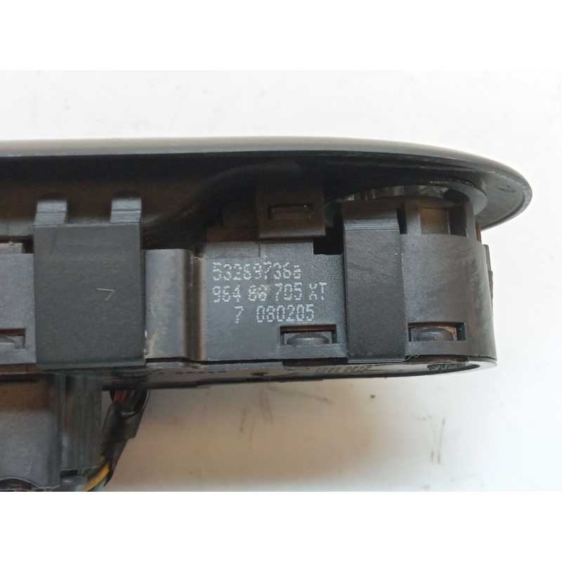 Recambio de mando elevalunas delantero izquierdo para peugeot 407 (6d_) 1.6 hdi 110 (6d9hzc, 6d9hyc) referencia OEM IAM 96486705 - Gris 2