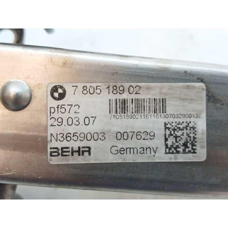 Recambio de enfriador egr para bmw serie 1 berlina (e81/e87) 118d referencia OEM IAM 780518902 N3659003007629 - Negro 2