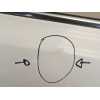 Recambio de puerta trasera derecha para kia sportage drive 2wd referencia OEM IAM   