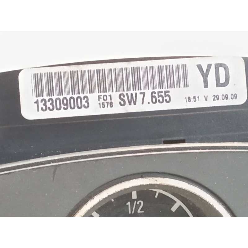 Recambio de cuadro instrumentos para opel astra h caravan enjoy referencia OEM IAM 13309003 SW7655 - Gris 2