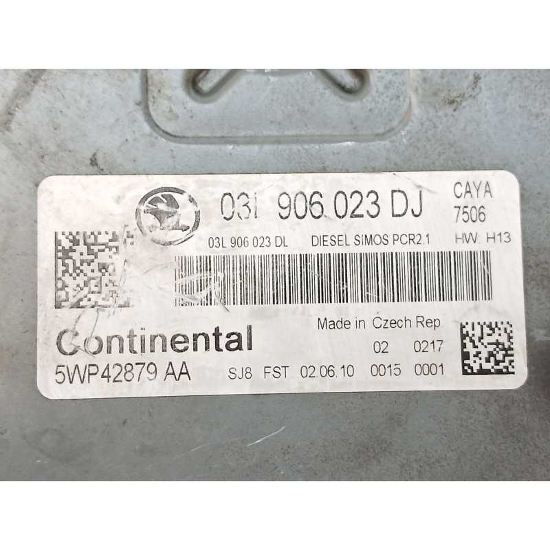 Recambio de centralita motor uce para skoda fabia (5j2 ) young referencia OEM IAM 03L906023DJ - Champagne 2