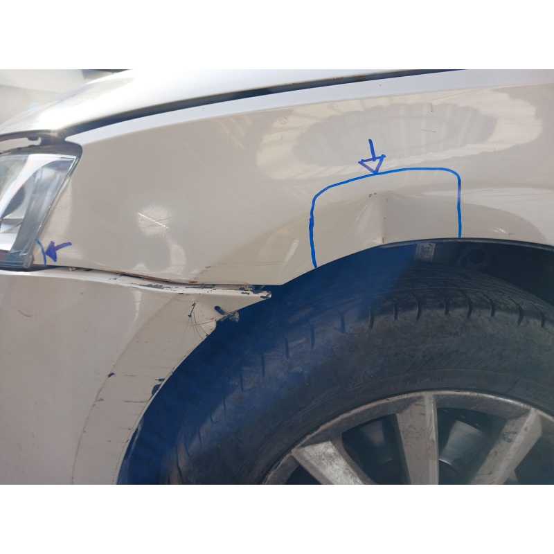 Recambio de aleta delantera izquierda para skoda octavia iii (5e3, nl3, nr3) 2.0 tdi referencia OEM IAM - Blanco 2
