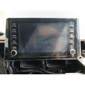 Recambio de pantalla multifuncion para toyota corolla (e21) hybrid style referencia OEM IAM   