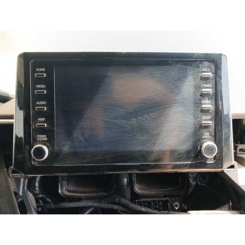 Recambio de pantalla multifuncion para toyota corolla hatchback (_e21_, _ea1_, _eh1_) 1.8 hybrid (zwe211) referencia OEM IAM - Blanco