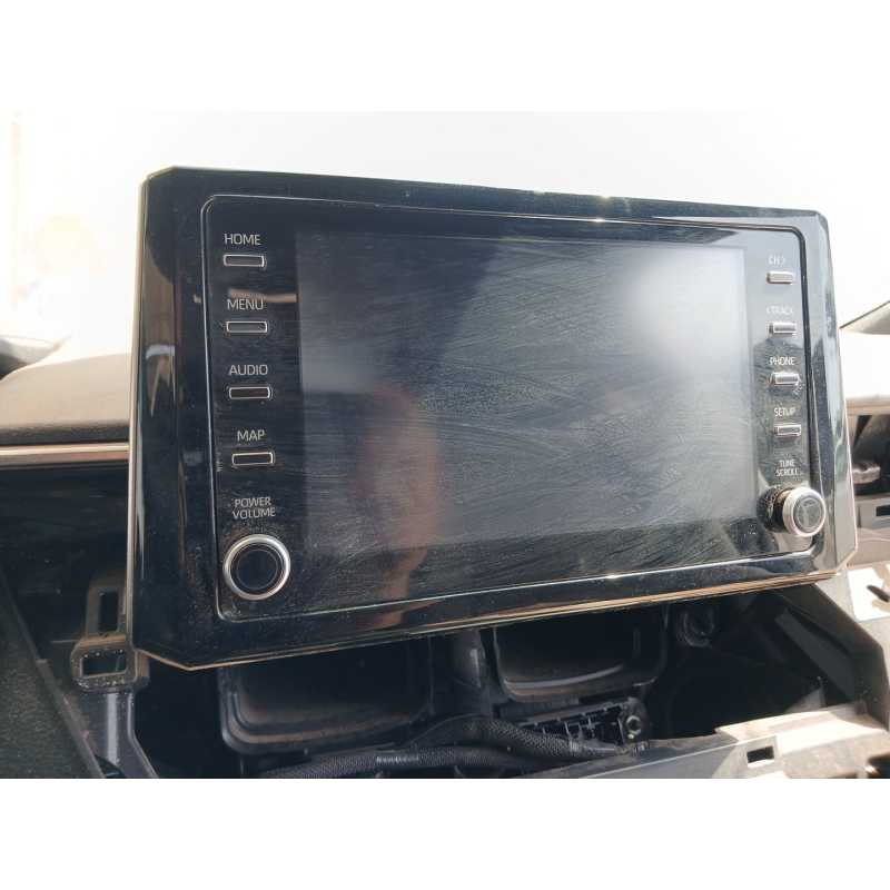 Recambio de pantalla multifuncion para toyota corolla hatchback (_e21_, _ea1_, _eh1_) 1.8 hybrid (zwe211) referencia OEM IAM - Blanco 2