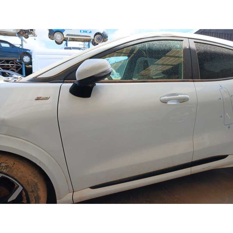Recambio de puerta delantera izquierda para ford puma (j2k, cf7) 1.0 ecoboost mhev referencia OEM IAM - Blanco 2