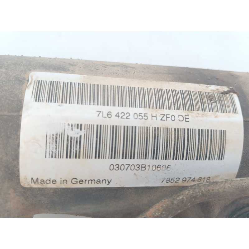 Recambio de cremallera direccion para volkswagen touareg (7la) v6 referencia OEM IAM 7L6422055HZF0DE - Azul 3