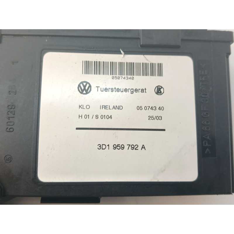 Recambio de motor elevalunas delantero derecho para volkswagen touareg (7la) v6 referencia OEM IAM 3D1959792A - Azul 2
