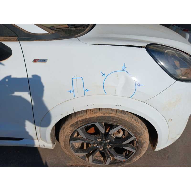 Recambio de aleta delantera derecha para ford puma (j2k, cf7) 1.0 ecoboost mhev referencia OEM IAM - Blanco 2