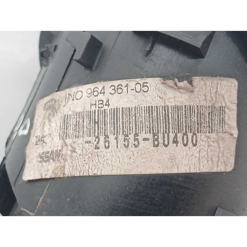 Recambio de faro antiniebla derecho para nissan almera tino (v10) 1.8 referencia OEM IAM 26155BU400 - Gris 2