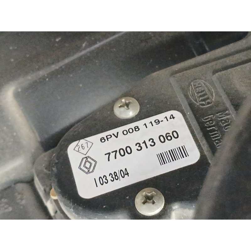 Recambio de potenciometro pedal para renault trafic ii furgoneta (fl) 1.9 dci 100 (fl0c) referencia OEM IAM 7700313060 6PV008119 - Blanco 4