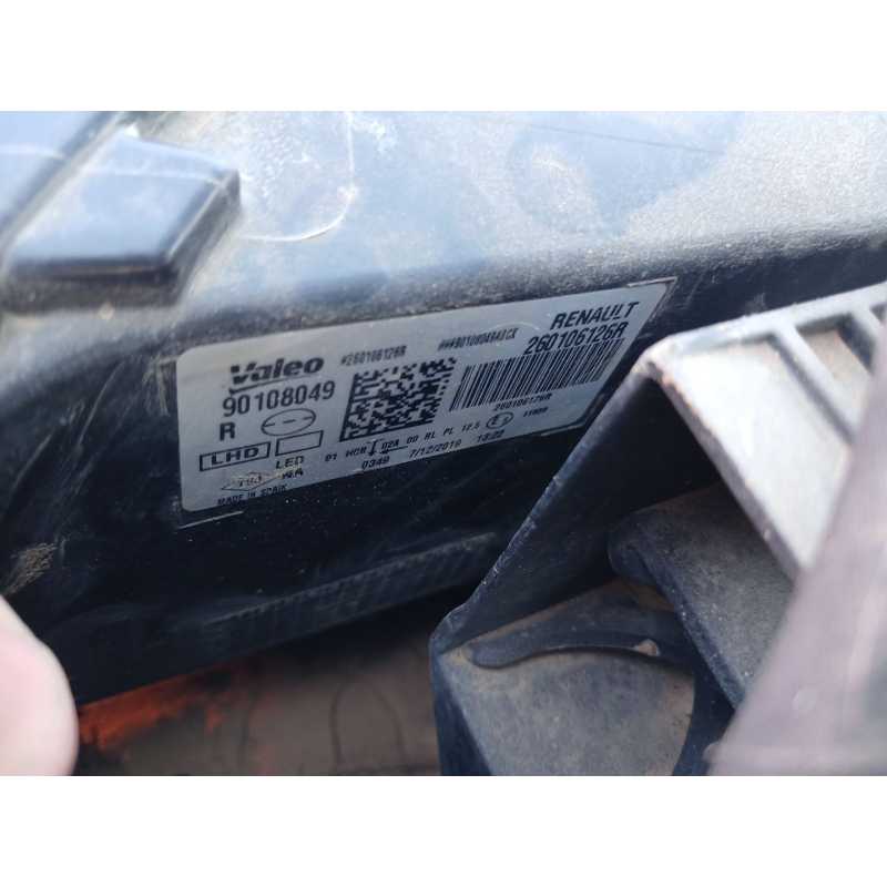 Recambio de faro derecho para renault megane iv berlina 5p gt-line referencia OEM IAM 260106126R - Negro 3