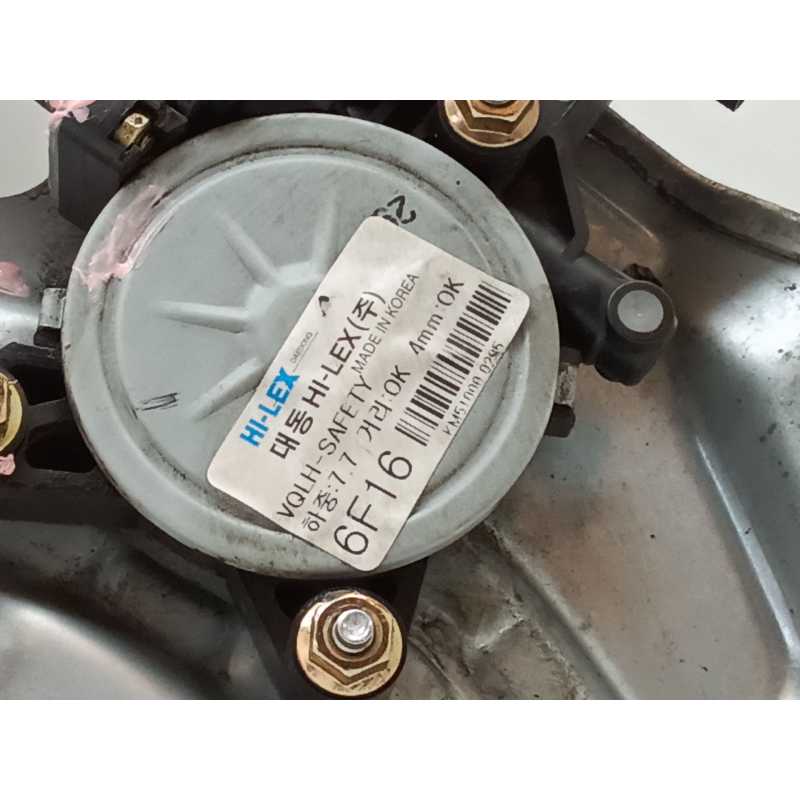 Recambio de elevalunas delantero izquierdo para kia carnival 2.9 crdi vgt active referencia OEM IAM 6F16 824504D010 - Negro 2