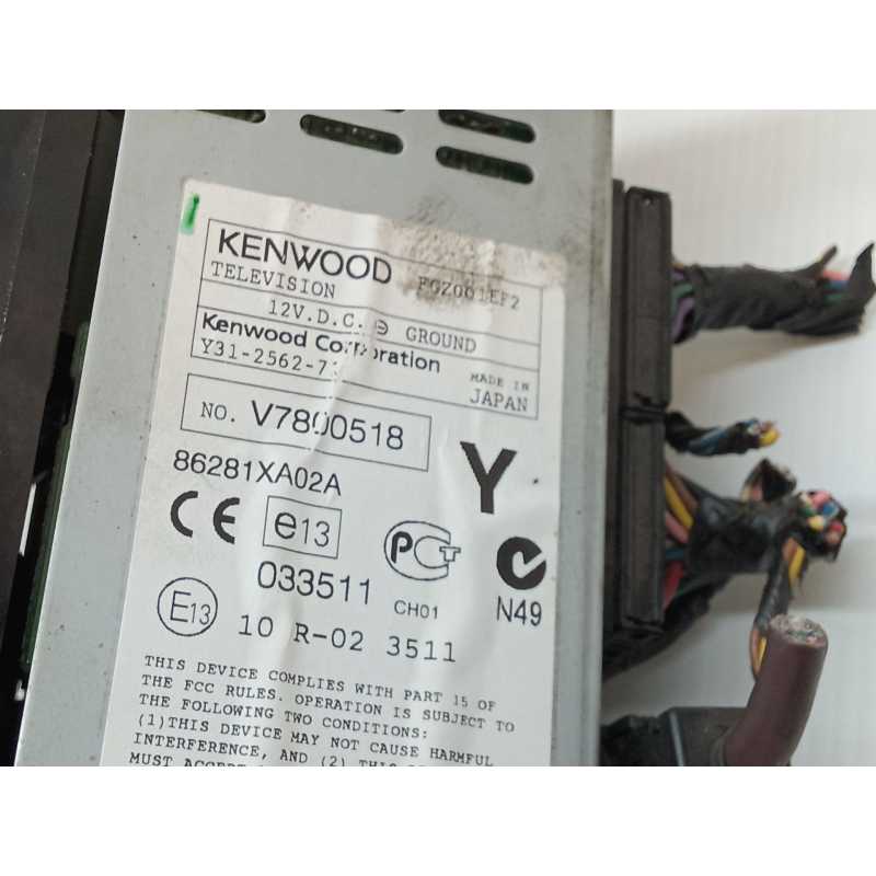 Recambio de sistema navegacion gps para subaru tribeca b9 limited referencia OEM IAM V7800518 86281XA02A - Gris 2