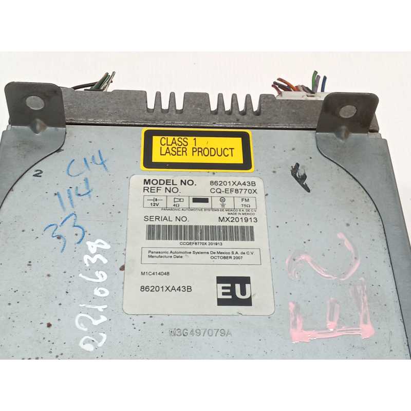 Recambio de sistema navegacion gps para subaru tribeca b9 limited referencia OEM IAM 86201XA43B MX201913 - Gris 2