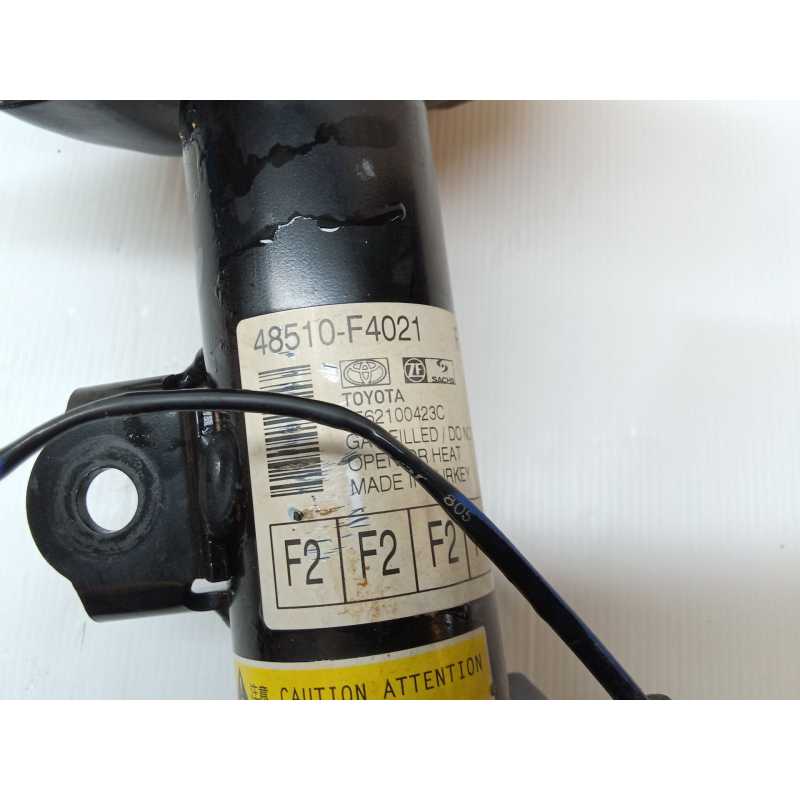 Recambio de amortiguador delantero derecho para toyota c-hr (_x1_) 1.8 hybrid (zyx10_, zyx11_) referencia OEM IAM 48510F4021 356 - Gris 2