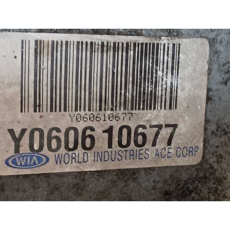 Recambio de caja cambios para kia carnival 2.9 crdi vgt active referencia OEM IAM Y060610677 - Negro 2