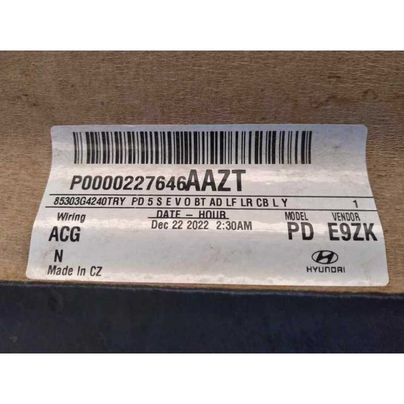 Recambio de techo interior para hyundai i30 (pd) n line 30 aniversario referencia OEM IAM 7