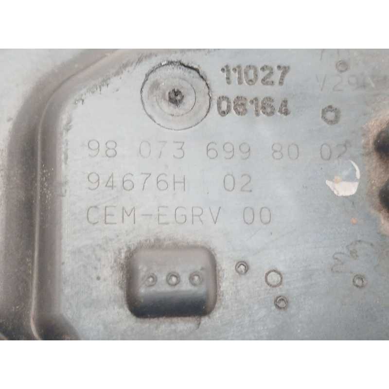 Recambio de valvula egr para peugeot 3008 allure referencia OEM IAM 9807369980 3