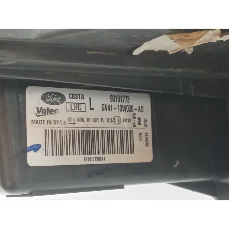 Recambio de faro izquierdo para ford kuga (cbs) titanium referencia OEM IAM GV4113W030AD - Blanco 2