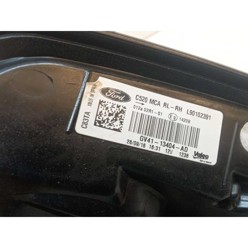 Recambio de piloto trasero derecho para ford kuga (cbs) titanium referencia OEM IAM GV4113404AD - Blanco 2